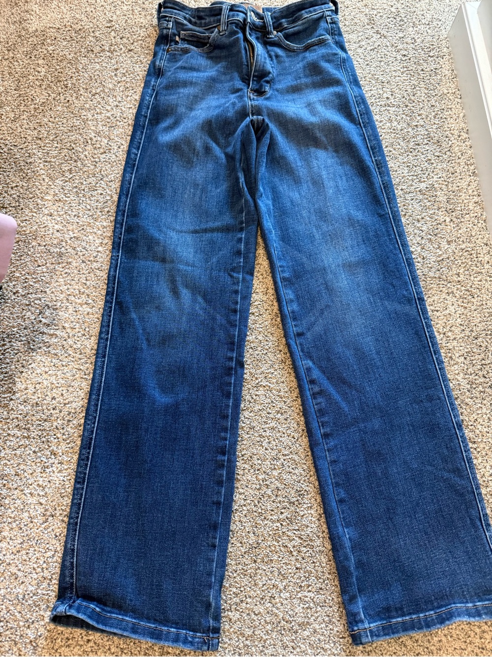 Judy Blue Dark Blue Wide-Leg High-Rise Jeans